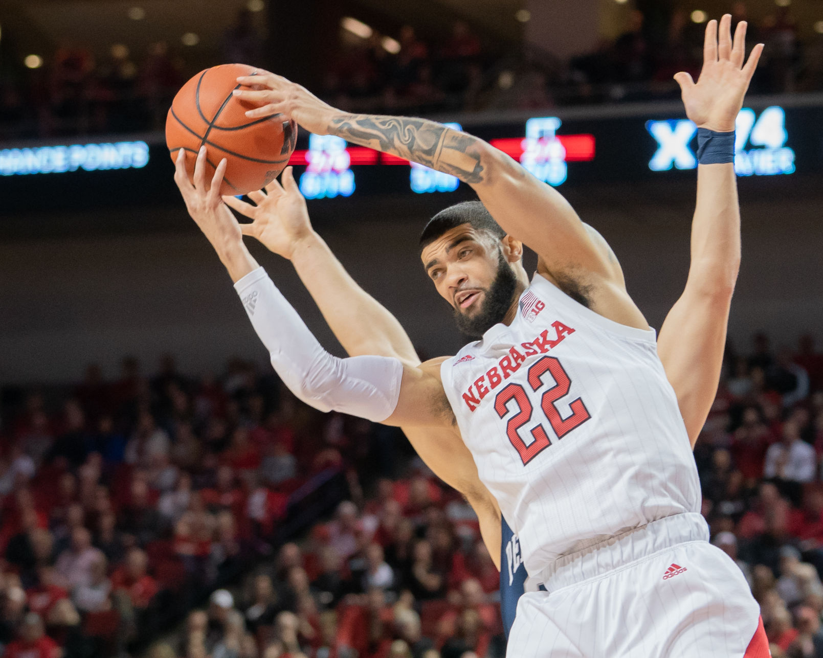 Nebraska Basketball vs. Penn State Photo No. 7